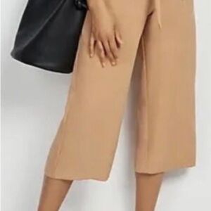 NWT Bishop + Young Women's Camel Regular Crop Pants M